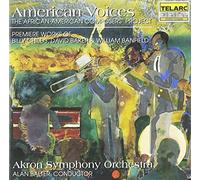 American Voices - Premiere Works Of Billy Childs, David Baker & William Banfield by Akron Symphony Orchestra & Alan Balter (1995-11-01)