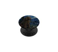 American Water Spaniel Dog Van Gogh Noche Estrellada PopSockets PopGrip Adhesivo