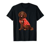 American Water Spaniel Mamá Amo Mamá Corazón Tatuaje Camiseta
