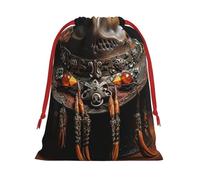 American West Rodeo Hat Print Bolsas de regalo con cordón de varios tamaños, bolsas de regalo de tela, para cumpleaños, regalos de vacaciones y más