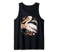 American White Pelican Sea Bird Birder Camiseta sin Mangas