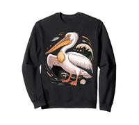 American White Pelican Sea Bird Birder Sudadera