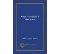 American women in civic work