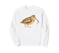American Woodcock Bird Obtiene una Lombriz de Tierra Lindo Birding Sudadera