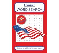 American Word Search Puzzle Book: Word searches with easy to read print about America, USA, history, landmarks, geography and more | 6x9 inches, 110 ... for vacations, holidays, and free times.