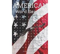 American Word Search Puzzle Book: Word Searches with Easy to Read Print about U.S. Landmarks, Culture, Daily Life and More | 6x9 inches, 120 pages ... Gift for Vacation, Holidays and Relaxation