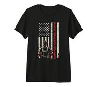 American Worker Labor Day Ropa de Trabajo Blue Collar Dollar Camiseta Premium