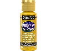 Americana Acrylic Paint 2oz-Deep Ochre -DA-392
