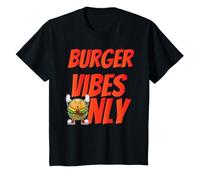 Americana Burger Lover Divertido Comida Rápida Vibes 50s Diner Retro Camiseta