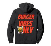 Americana Burger Lover Divertido Comida Rápida Vibes 50s Diner Retro Sudadera con Capucha