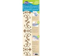 Americana Decor Borde Barroco Victoriano, Azul, 15 x 46 x 0,3 cm