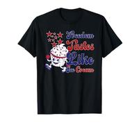 Americana Helado Amor Mascota Verano Diversión LOL 50s Vintage Camiseta