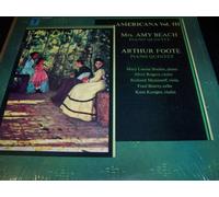 Americana Vol. III: Mrs. Amy Beach, Arthur Foote Piano Quintet