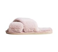 AMERICANDREAMS - Lou Faux Fur Slippers - Shoes - Mujer - Rosa - 40 EU -