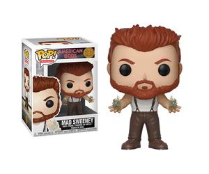 Americano Dioses Mad Sweeney 9.5cm Pop Vinyl Figura Funko 681 Vendedor GB