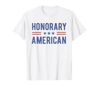 Americano honorario por matrimonio Vintage 4 de julio Expatriado Camiseta