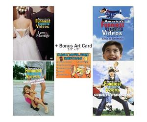 America's Funniest Home Videos: The Crazy Kids and Funny Families Collection - TV Episodes + Bonus Art Card