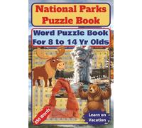 America's National Parks Word Puzzle Book: Word Puzzles with Easy-to-Read Print - America's National Parks, Wildlife, Outdoors, Nature and More | 6x9 ... Gift for Vacations, Holidays and Relaxation