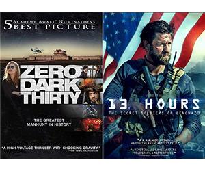 America's Secret Soldiers + Secret Wars Collection: 13 Hours & Zero Dark Thirty Double Feature 2-DVD Bundle