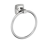 Amerock | Anillo de Toalla | 7-9/16 Pulgadas (192 mm) | Cromo | Estatura | Toallero | Herrajes de baño | Accesorios de baño