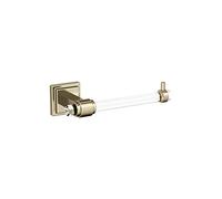 Amerock BH36061CBBZ Glacio - Portarrollos de Papel higiénico, Transparente/Dorado champán