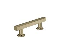 Amerock BP37103BBZ - Manija Everett de centro a centro de 3 pulgadas (76 mm) color champán dorado | Herrajes para gabinete de cocina | Herrajes para muebles | Manija de cajón de baño