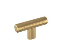 Amerock Bronx BP36556CZ BP36556CZ - Pomo de gabinete de bronce champán de 67 mm de longitud