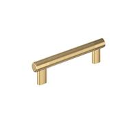 Amerock Bronx BP36558CZ BP36558CZ - Tirador de gabinete de bronce champán de 128 mm de centro a centro