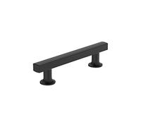 Amerock Corp BP37104MB - Tirador Everett, 96 mm de centro a centro, negro mate