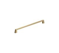 Amerock | Herrajes de gabinete de gran tamaño/manija para electrodomésticos | Bronce champán | Jaladera de cajón de centro a centro de 457 mm | Roca negra | Herrajes de cocina y baño | Herrajes para