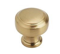 Amerock | Pomo de gabinete | Bronce champán | 1-3/16 pulgadas (30 mm) de diámetro | Highland Ridge | Paquete de 1 | Pomo de cajón | Herrajes para gabinete