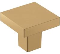 Amerock | Pomo de gabinete | Bronce champán | 1-3/16 pulgadas (30 mm) de longitud | Monumento | 1 paquete | Pomo de cajón | Herrajes para gabinete