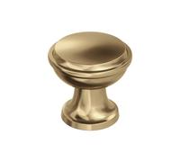 Amerock | Pomo de gabinete | Bronce champán | Pomo de cajón de 30 mm de diámetro | Westerly | Herrajes de cocina y baño | Herrajes para muebles