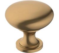 Amerock Pomo para gabinete, bronce champán, 32 mm de diámetro, Edona, 1 paquete, perilla de cajón, accesorios para gabinete