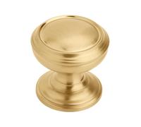 Amerock Pomo para gabinete, bronce champán, 32 mm de diámetro, revitaliza, 1 paquete, perilla de cajón, accesorios para gabinete