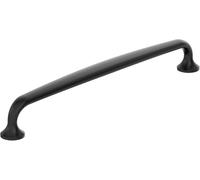 Amerock Renown BP36987FB - Tirador de gabinete negro mate de 224 mm de centro a centro, BP36987FB