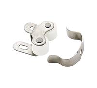 Amerock | Roller Cabinet Catch | Níquel | 1 inch (25 mm) Length | 10 Pack | Door Catch | Cabinet Door Latch