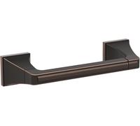 Amerock Soporte de Papel higiénico | Bronce aceitado | Mulholland | Soporte Giratorio de Doble Poste | Herrajes de baño | Accesorios de baño