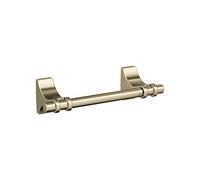 Amerock | Soporte de Papel higiénico | Champán Dorado | Davenport | Soporte Giratorio de Doble Poste para pañuelos | Accesorios de baño | Accesorios de baño