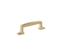 Amerock | Tirador de gabinete | Bronce champán | Tirador de cajón de centro a centro de 3 pulgadas (76 mm) | Westerly | Herrajes de cocina y baño | Herrajes para muebles
