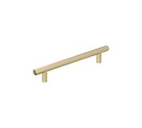 Amerock | Tirador de gabinete | Champán dorado | Jaladera de cajón de centro a centro de 6-5/16 pulgadas (160 mm) | Calibre | Herrajes de cocina y baño | Herrajes para muebles