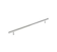 Amerock Tirador de gabinete, cromo pulido, 12-5/8 pulgadas (320 mm) de centro a centro, tiradores de barra, paquete de 1 unidad, manija de cajón, asa de cajón, accesorios para gabinete