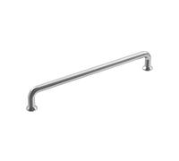 Amerock Tirador de gabinete, cromo pulido, 7-9/16 pulgadas (192 mm) de centro a centro, factor, 1 paquete, tirador de cajón, mango de gabinete, herrajes para gabinete