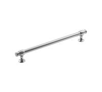 Amerock Tirador de gabinete, cromo pulido, 8-13/16 pulgadas (224 mm) de centro a centro, Winsome | 1 paquete | tirador de cajón | Manija de gabinete | Herrajes para gabinete
