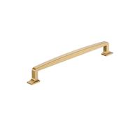 Amerock Westerly BP53724CZ BP53724CZ - Tirador de gabinete de bronce champán de 224 mm de centro a centro