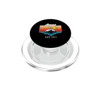 Ames Home Town Vintage Sunset USA Vacaciones PopSockets PopGrip para MagSafe