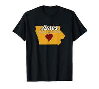 AMES - IOWA | IA USA Ciudad - Cute Souvenir - US City State - Camiseta