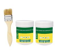 Amesor 200g Sellador Aislante Impermeable, Agente Impermeable Invisible, Sellador Pegamento Impermeable Transparente, Revestimiento Poliuretano Prueba Fugas para Techo del Baño Casa