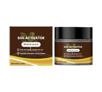 Amesor Activador de Suelo | Fuente Mineral Activadora | Nutrientes Naturales Abono 60G Para Legumbres Flores Frutas Árboles Plantas De Interior Plantas De Exterior