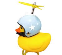Amesor Bicicleta Squeeze Duck, Decoraciones para salpicaderos y Adornos para automóviles, Squeeze Duck Bike Light Decor para niños pequeños, Deportes al Aire Libre Duck Toys Accesorios